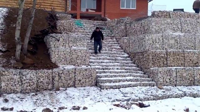 Габион-РФ. Берегоукрепление на р.Кудьма