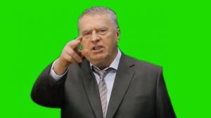 "Хватит это терпеть!" Жириновский | Хромакей Greenscreen