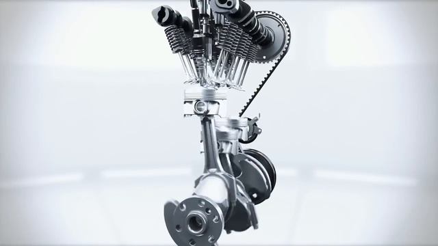 Ford 1-Liter Eco Boost Motor - Animation Funktionsweise смотреть онлайн