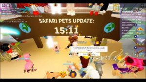 club roblox safari pet update