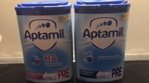 Смесь Aptamil для новорожденных
