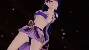 【Genshin Impact MMD/Raiden Shogun】Game character dancing video, I hope you like it.