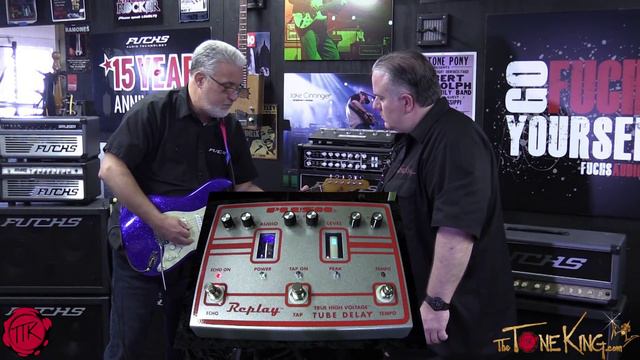 ONSITE @ FUCHS! LIVE demo of the PLUSH REPLAY TUBE DELAY - 30 Pedals in 30 Days 2015 смотреть онлайн