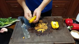 Дикое мясо в афганском казане
