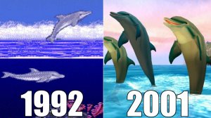 Эволюция серии игр Ecco the Dolphin [1992-2001]