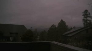 Time-Lapse of Mount Elden in Flagstaff, AZ - 3/10/2018