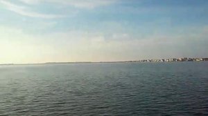 Добыча песка в Крым озеро Донузлав(1)
