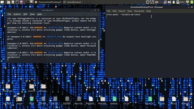 [SOLVED] GDBus.Error:org.freedesktop.DBus.Error Desktop menu not Showing