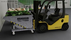 Самоопрокидывающийся контейнер Walzmatic TC1100