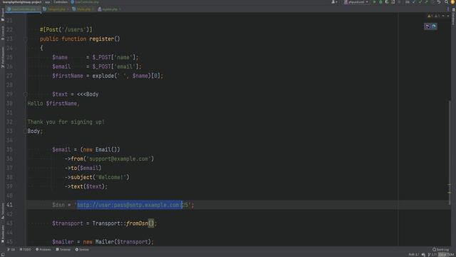 How to Send Email in PHP - Symfony Mailer - Email Protocols - Mailhog Setup - Full PHP 8 Tutorial