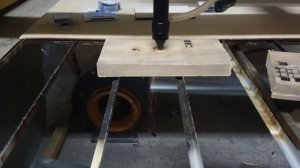 Сравнение линз 101.6 vs 50.8  для CO2 лазера. Резка дерева толщиной 22 мм