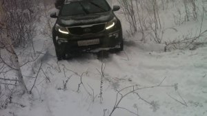 Kia Sportage 2011 тест проходимости