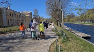 Санкт-Петербург. Набережная реки Карповка