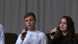 «А ты ищи Христа, когда на сердце тяжко»||песня|| группа молодёжи