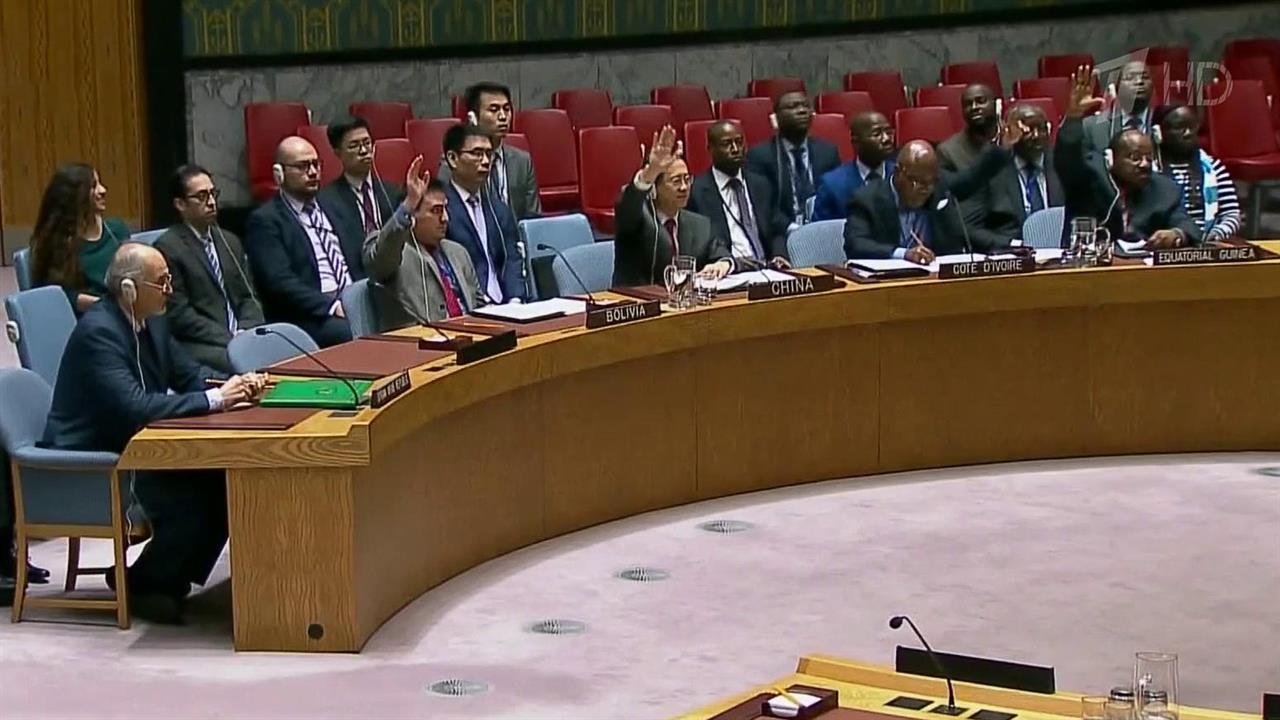 Совбез ООН принял резолюцию о прекращении огня в Сирии для оказания гуманитарной помощи населению