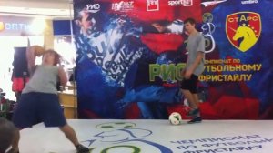 Игорь Олейник Чемпионат по футбольному фристайлу PIO