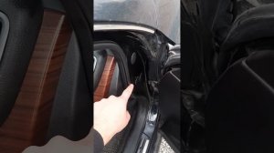 Уплотнители дверей Ниссан Теана J32 доработка