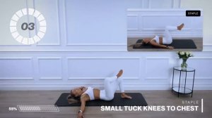 15 Minute Tucked Abs Workout - Bodyweight Only | Caroline Girvan