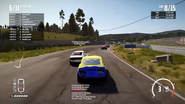 [PRA Wreckfest] Season 3 | Race 8 : Fire Rock Raceway (Main Circuit) [20 Laps] смотреть онлайн