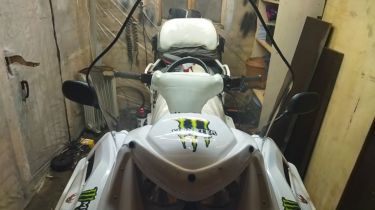 Полируем стекло снегохода смотреть онлайн