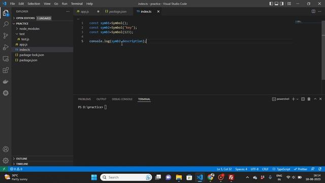 TypeScript tutorial: What is the Symbol datatype in TypeScript