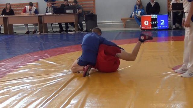 Борьба Самбо, перелом бедра