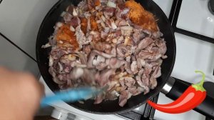 КУРИНЫЕ ЖЕЛУДКИ?? НА СУХОЙ СКОВОРОДКЕ