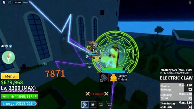 Golden Spike Honor hunting | Blox Fruits