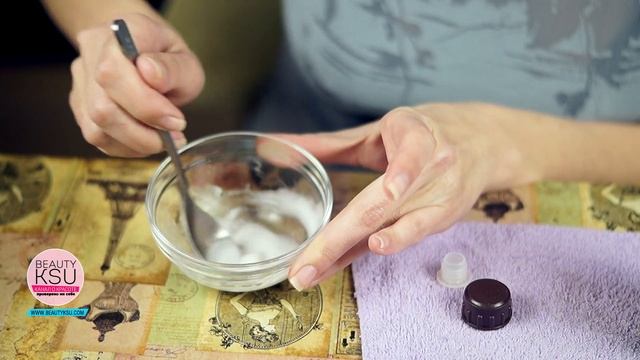 Отбели ногти содой и перекисью водорода