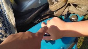 РИГА 13 VS ХОНДА ДИО 34 . Обзор, сравнение, покатушка на скутере.