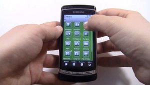 Samsung GT-i8910 HD (Symbian OS) incoming call