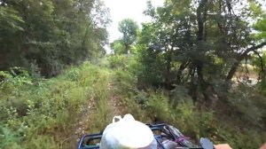 ВЛОГ: ПОКАТУШКИ НА КВАДРОЦИКЛЕ // РАЗВЕДКА МЕСТ ДЛЯ РЫБАЛКИ // ПЕРВАЯ ЩУКА