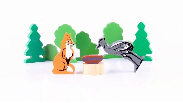 Конструктор "Сказка - Лиса и журавль" смотреть онлайн