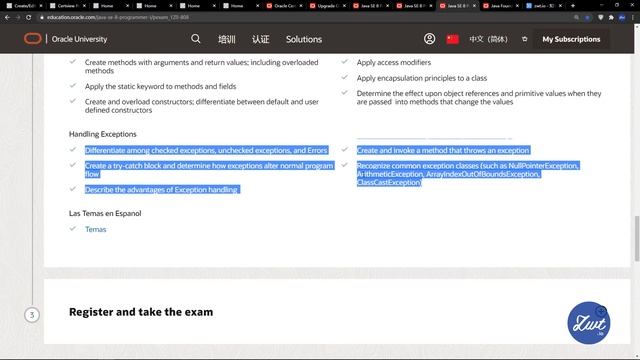 Oracle认证Java程序员考试简介(Oracle Certified Java Developer) смотреть онлайн