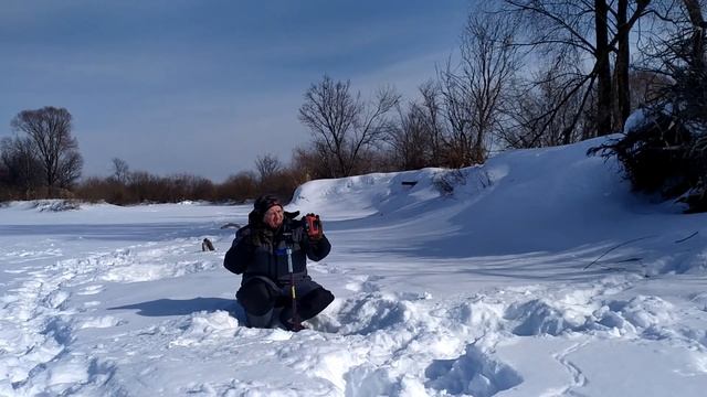 Впервые бурю лед аккумуляторным шуруповертом. Шнек-Неро-130, шуруповерт- Metabo BS 18 LTX BL Impul смотреть онлайн