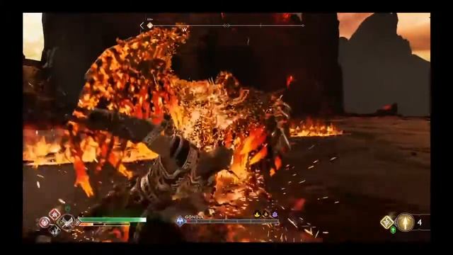 God of war First Valkyrie fight of the game.