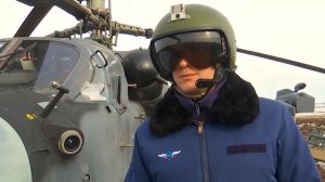 Интервью с командиром экипажа вертолета Ка-52