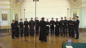 «Плещут холодные волны» — Хор Николо-Угрешской духовной семинарии