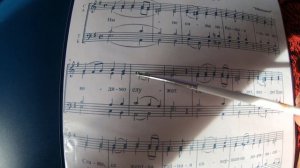 Великий Пост. "Ныне силы небесныя" обиход-с нотами, вместо Херувимской!