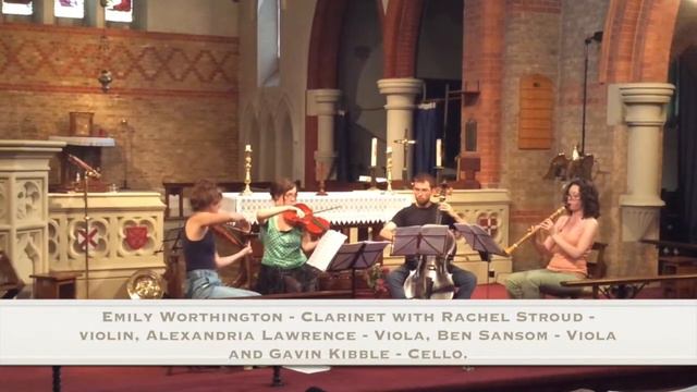 Franz Tausch Clarinet Quartet in Bb: last heard 200 years ago..? смотреть онлайн