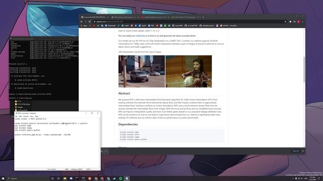 RIFE Video Frame Interpolation Installation Tutorial