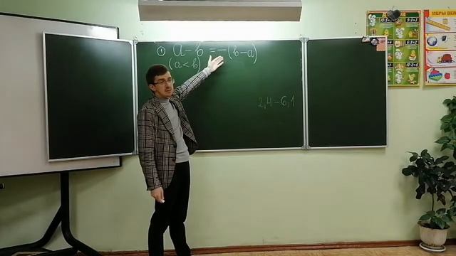 Положительные и отрицательные числа. Действия над числами с разными знаками