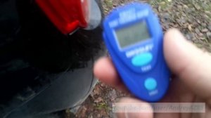 Толщиномер EM2271 из Китая тест в конце ролика