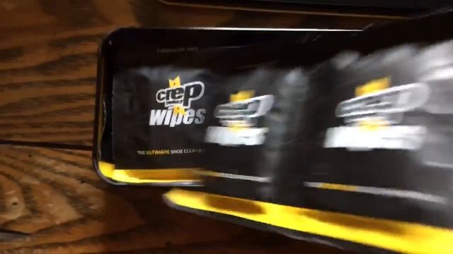 Crep Protect Wipes Unboxing