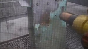 Пескоструй! В качестве абразива, металлическая дробь!