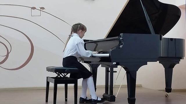 Колесникова Алина О.Горбовская "Кот - Баюн"; К.Черни - Гермер Этюд G dur