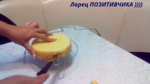 Как разрезать бисквит на коржи ровно / How to cut a cake into cakes exactly