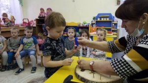 Свойства дерева. 2-я младшая группа