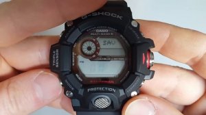 Настройка CASIO G-SHOCK GW-9400-1E (Setting)