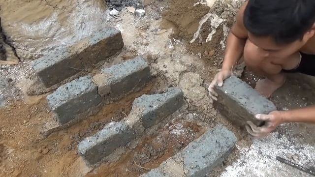 Примитивная Технология печь из кирпича примитивная жизнь